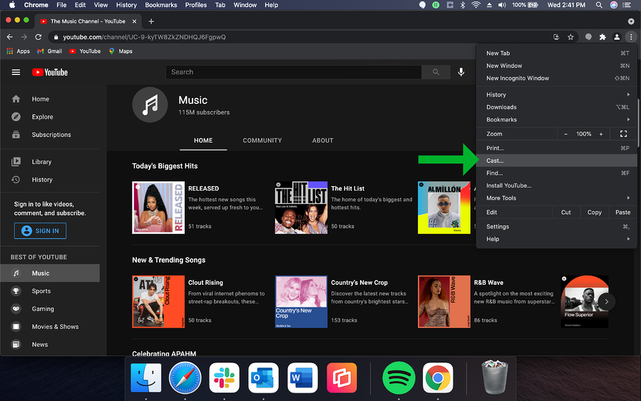 Three dots in upper right corner of Google Chrome