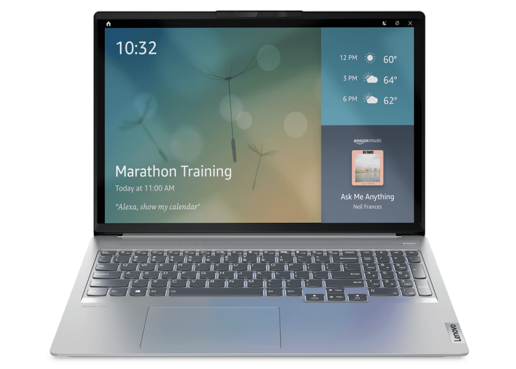 Lenovo IdeaPad 5 series with Show Mode from Alexa