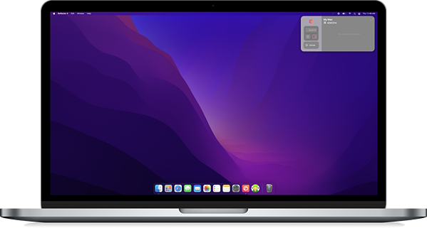 Reflector running on a Mac
