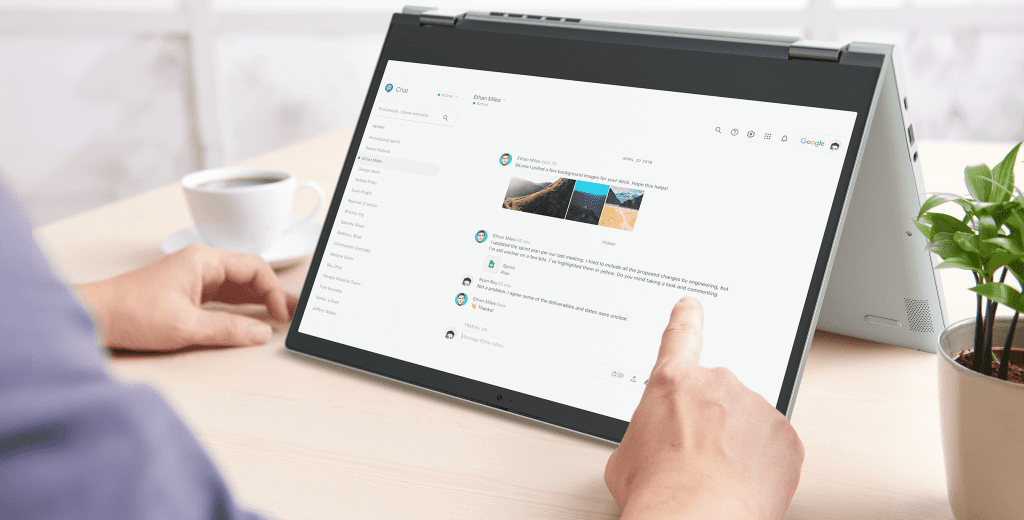 The new Lenovo Chromebook C340 comes in two sizes. (15-inch model in Mineral Grey pictured)