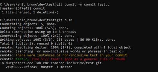 Warning and error alerts for developer.