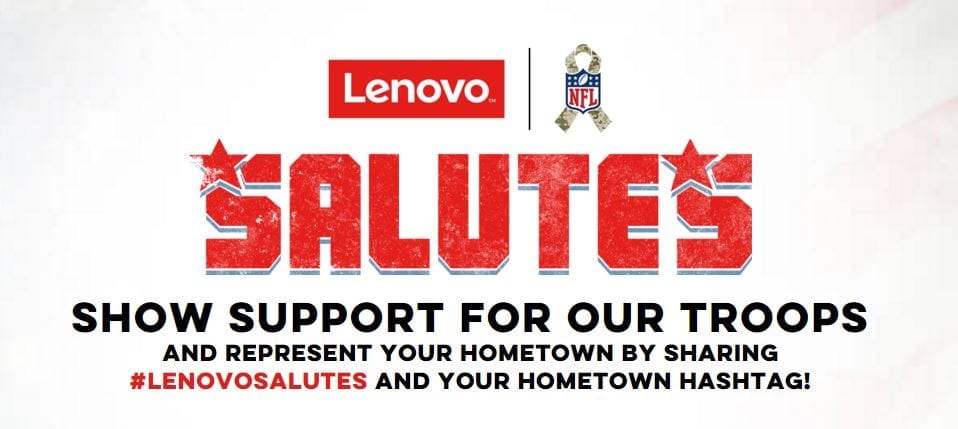 Lenovo Salutes
