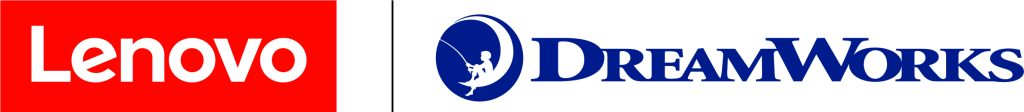 Lockup with Lenovo and DreamWorks logos