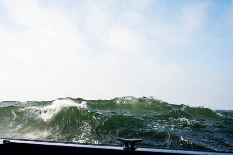 View of the Pacific Ocean from the R/V Langseth