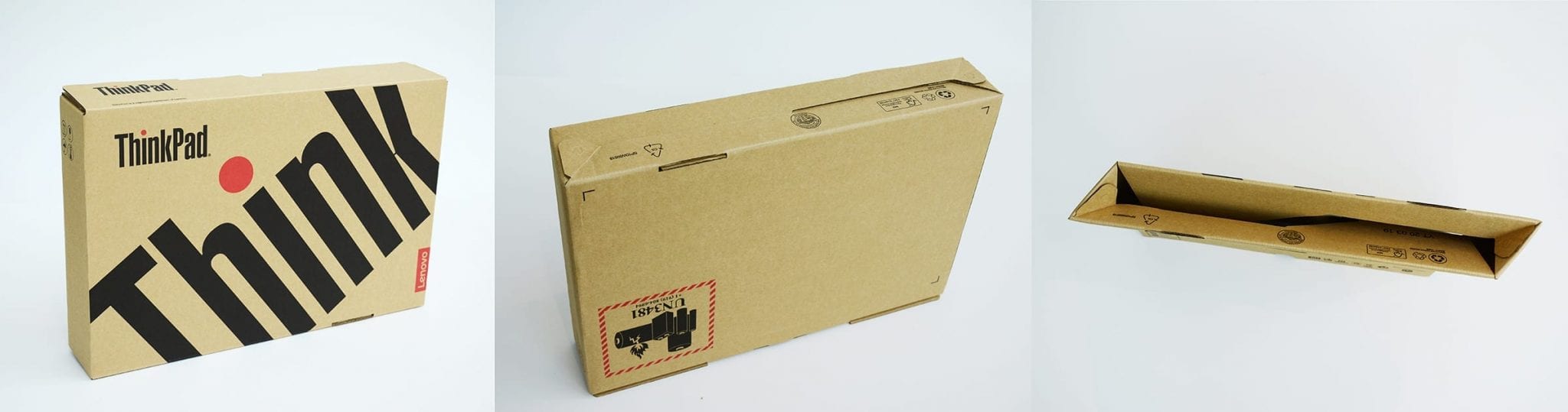 Lenovo's self-locking packaging for PCs
