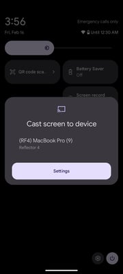 Google Pixel 8 Cast receivers list