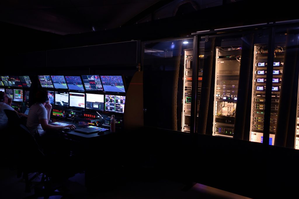 F1 Australia broadcast center
