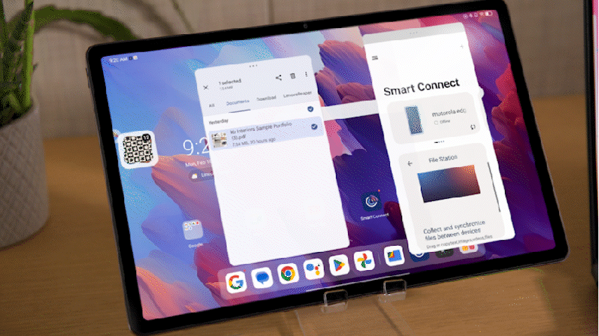 Smart Connect screen continuity animation