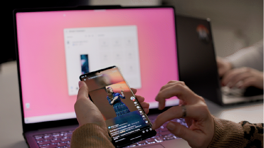 Swipe to stream animation