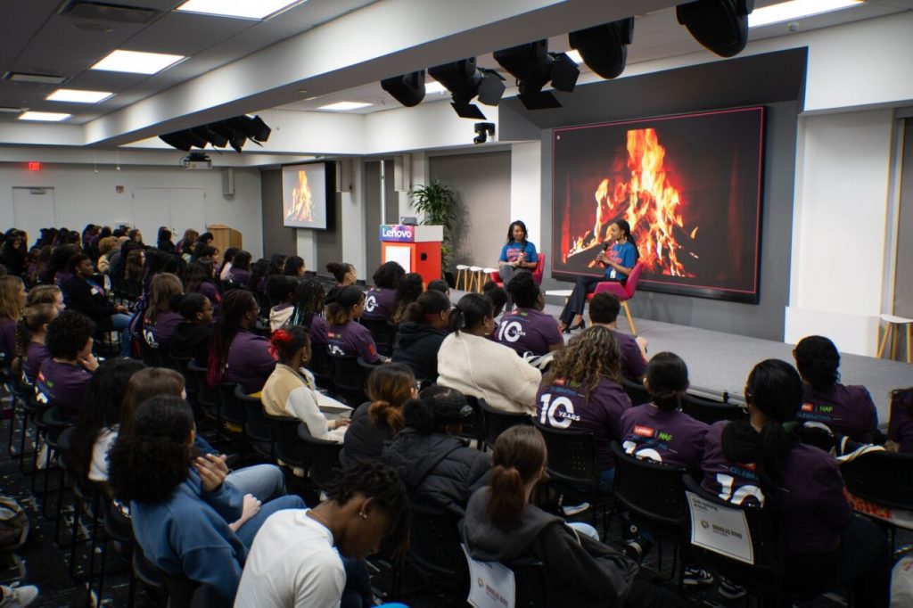 Girls Belong in Tech event