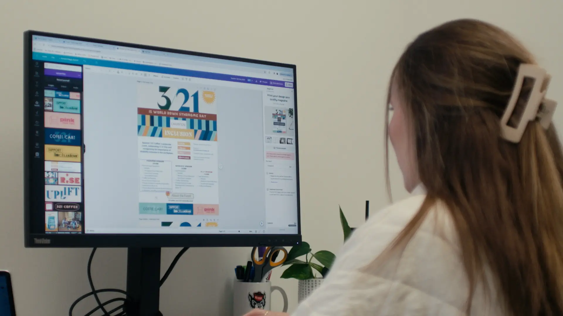 321 coffee team with a PC